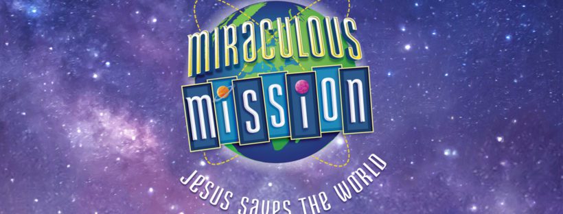 A picture of the miraculous mission logo.